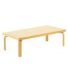  Rectangular Coffee Table with Beech Frame