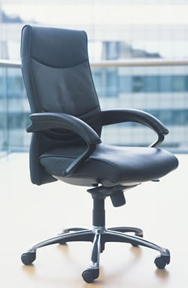 Freeflex Plus Manager Chair shown in Leather 